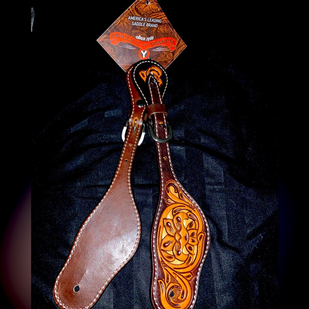Circle Y of Yoakum Spur Straps